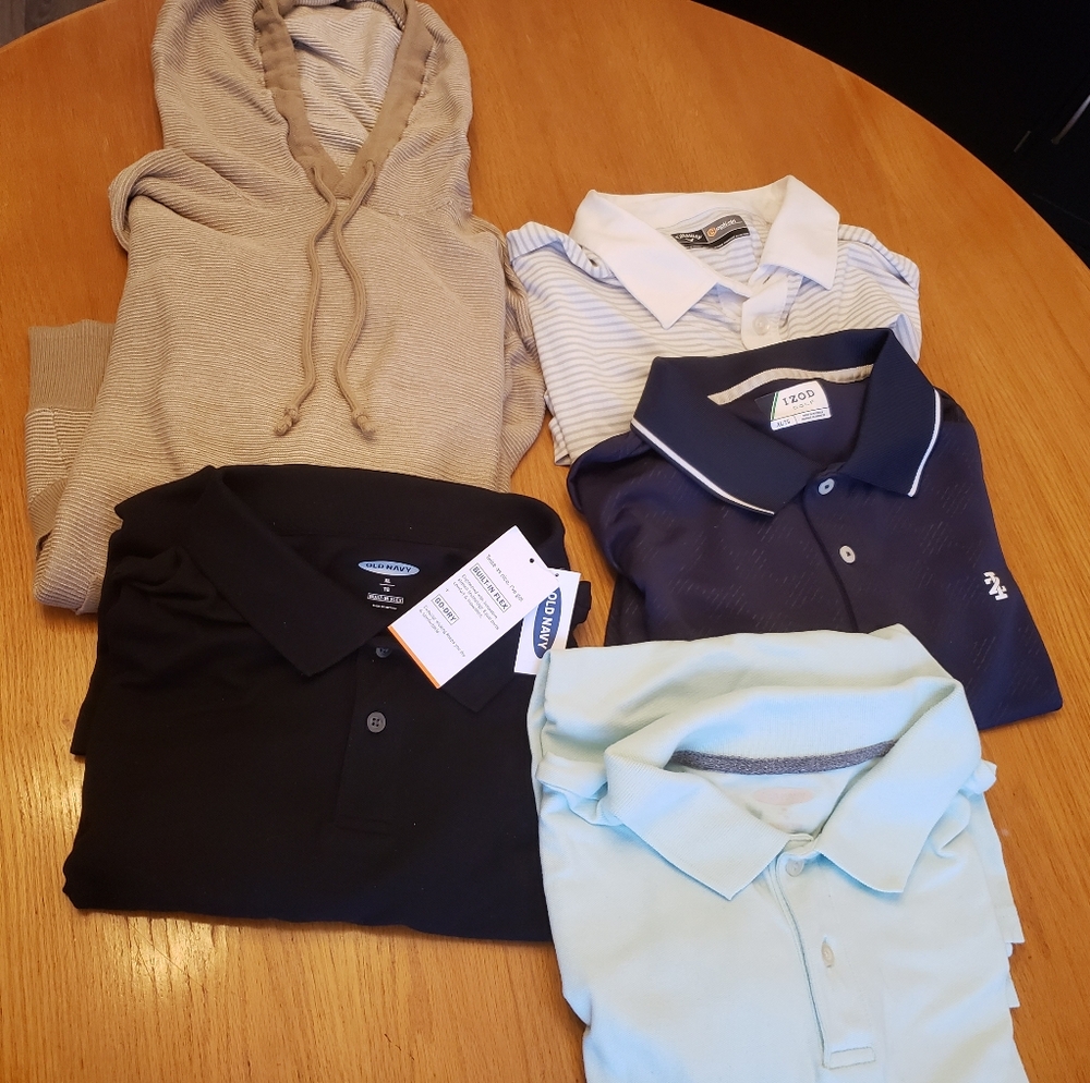 Old Navy, Izod and Calloway XL Shirts